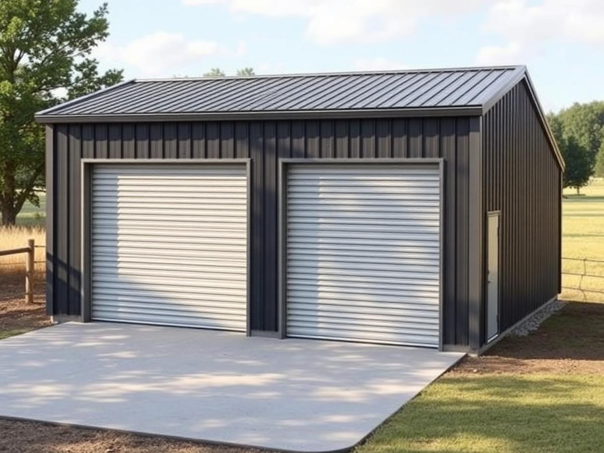 Garages — steel building solutions by Fortune Steel Buildings Inc., Barrie Ontario