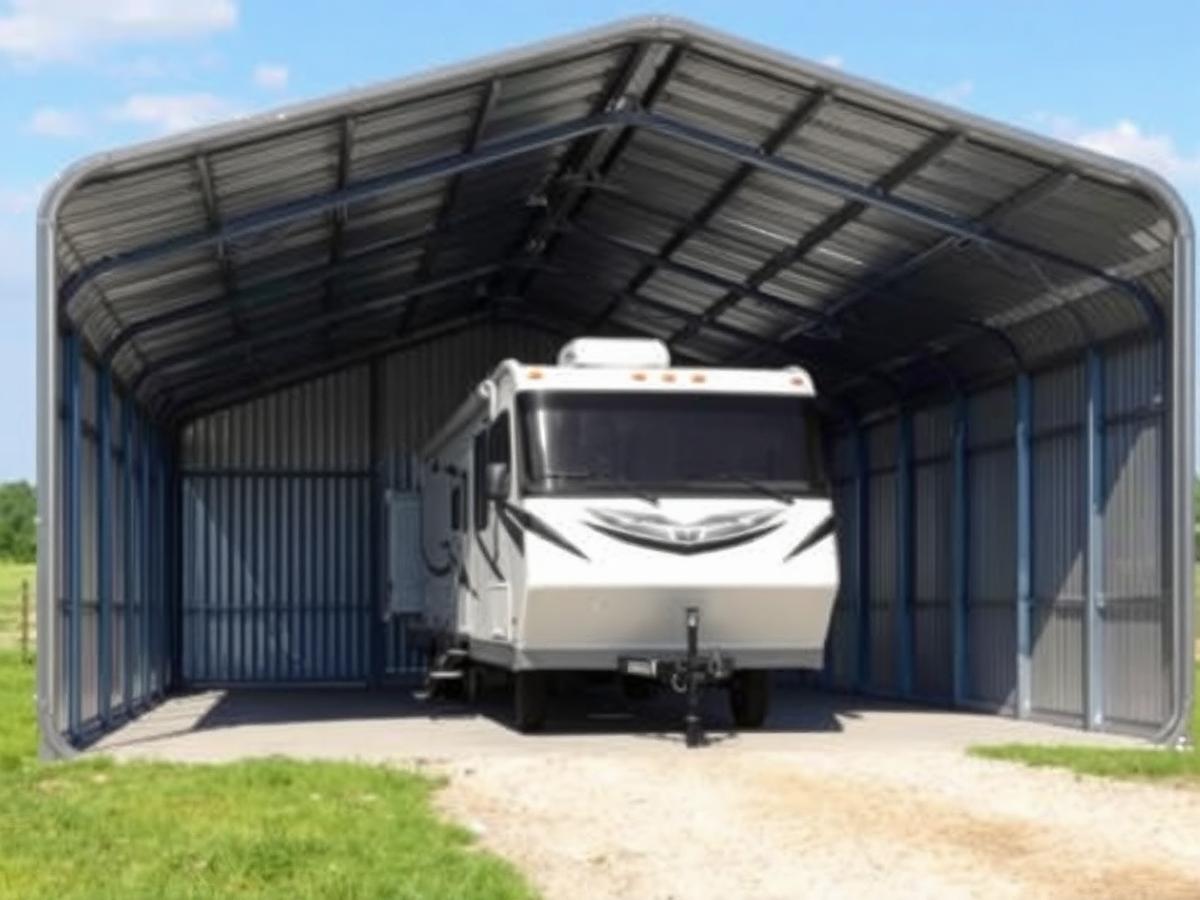 RV Covers — steel building solutions by Fortune Steel Buildings Inc., Barrie Ontario