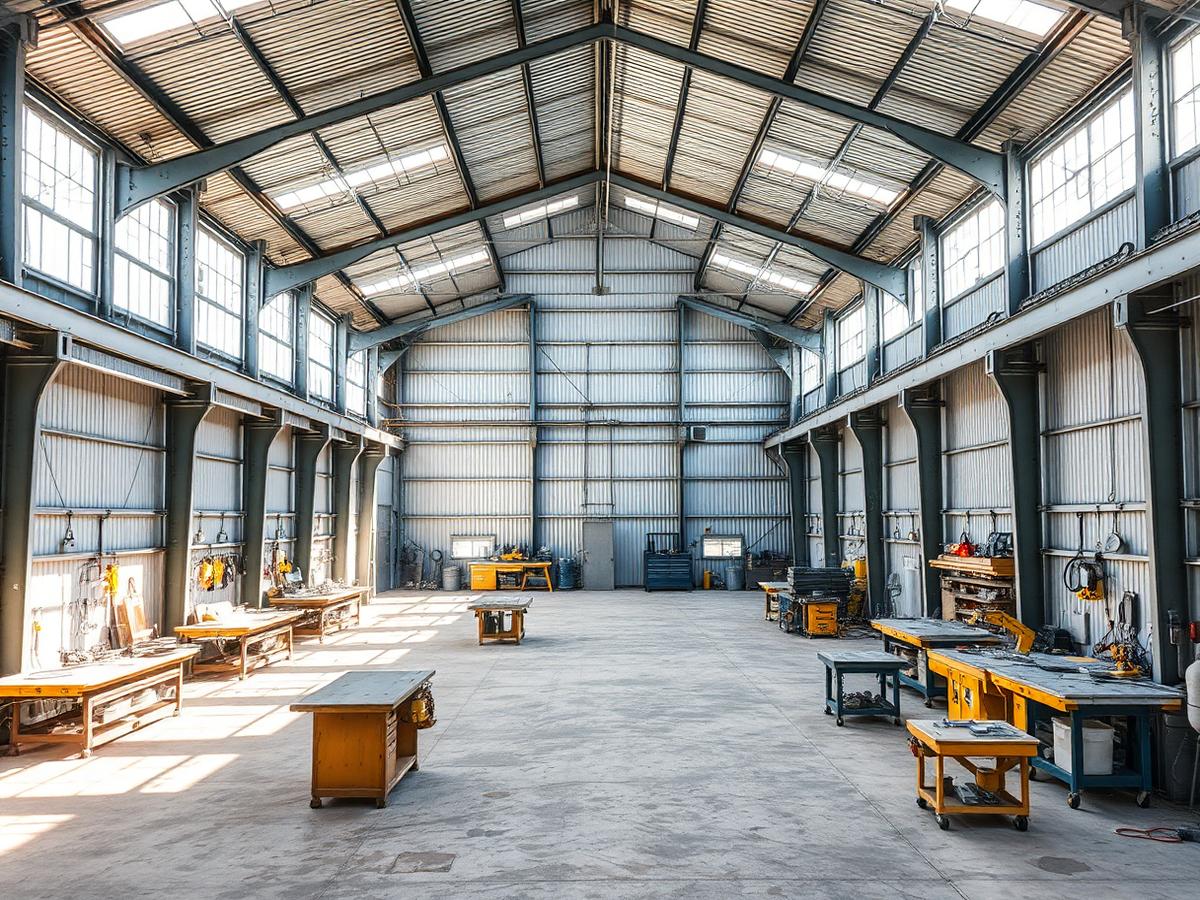 Workshops — steel building solutions by Fortune Steel Buildings Inc., Barrie Ontario